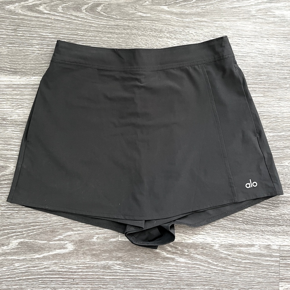 Black ALO Yoga Clubhouse Skort Size Small